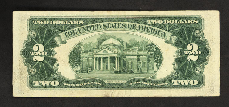 USA 2 Dollar 1953 çt banknot - Görsel 2