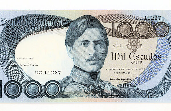 Portugal 1000 Ecudos 1968 Pick#175a *EF ççt banknot