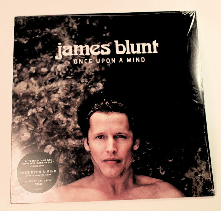 JAMES BLUNT Once upon a mind 33 LP – Printed in E.U. 9/9 *Green LP