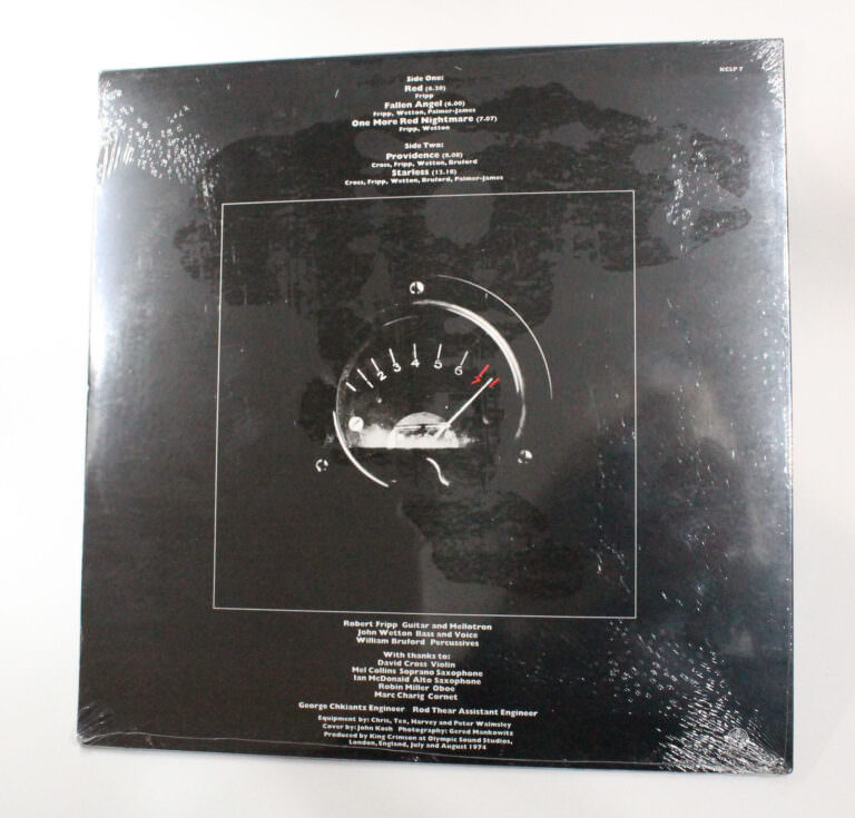 KING CRIMSON Red – Made in E.U. *yenibaskı açılmamış kapalı jelatininde yeni. 10/10 *SATILDI - OUT OF STOCK - Görsel 2