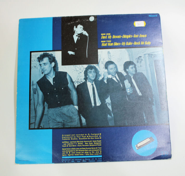 Dr. FEELGOOD Special six track LP *Blues LP – Printed in France 8/8 - Görsel 2