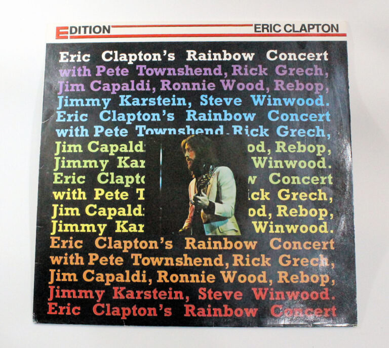 ERIC CLAPTON Rainbow concert – Made in Germany 7/7 (dönem baskısı)