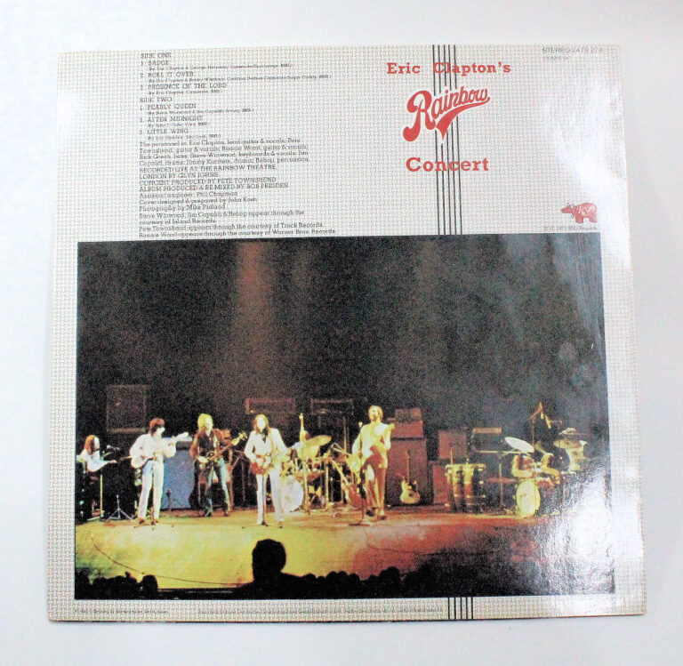 ERIC CLAPTON Rainbow concert – Made in Germany 7/7 (dönem baskısı) - Görsel 2