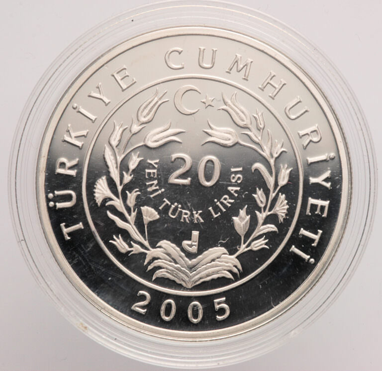Türkiye nin hayvanları Kirpi 38.61 mm. Gümüş Sertifikalı hatıra parası - Görsel 2