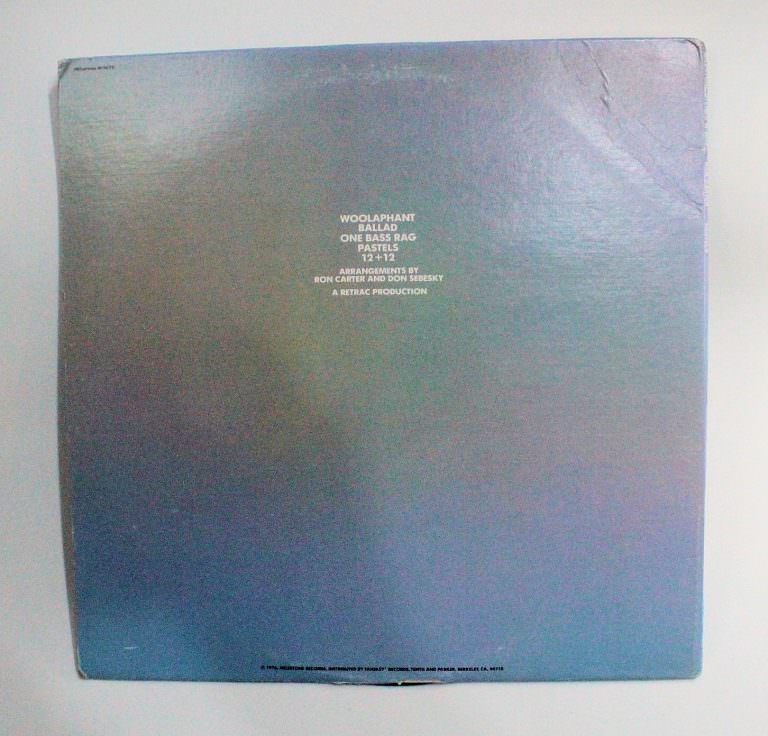 RON CARTER Pastels  JAZZ LP 33lük dönem baskısı *Printed in U.S:A. 7/7 - Görsel 2