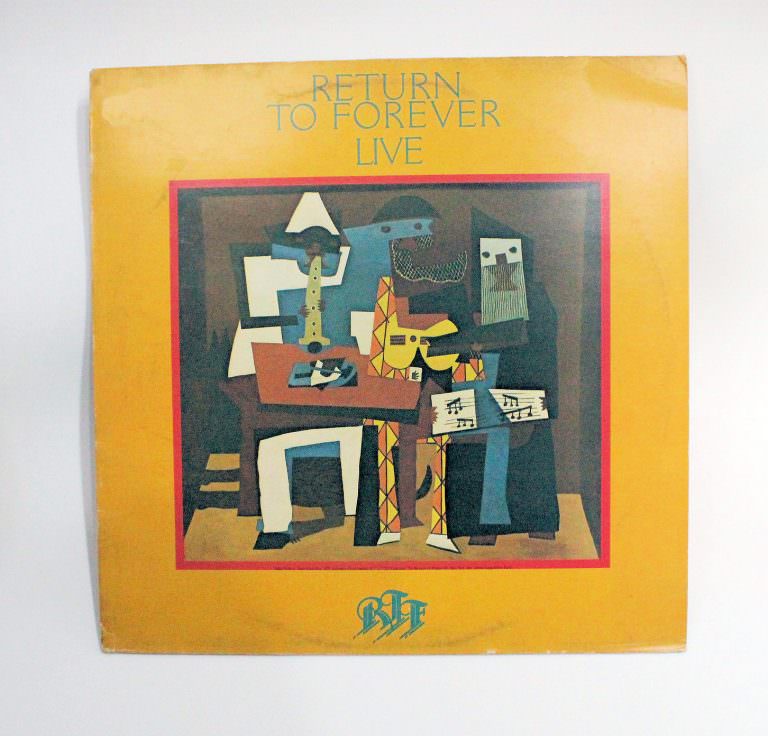RETURN TO FOREVER Chick Corea LIVE JAZZ LP 33lük dönem baskısı *Printed in HOLLAND 7/7