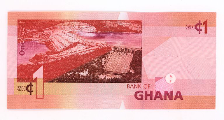 GHANA 1 Cedi 2015 SPECIMEN – UNC - Görsel 2