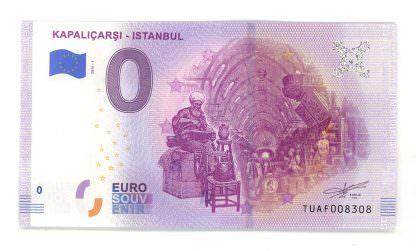 z- 0.- Euro  Kapalıçarşı *Fantazi çil banknot