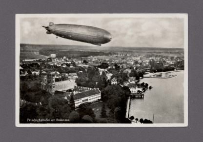 ZEPPELIN LZ 127am Bodensee Realphotocard 14x9 cm.