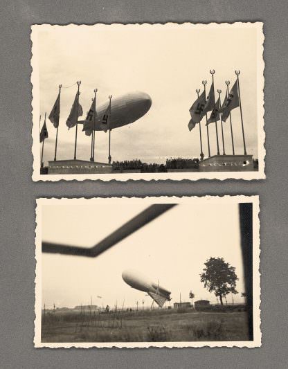 ZEPPELIN 2 Photos 9x6 cm.
