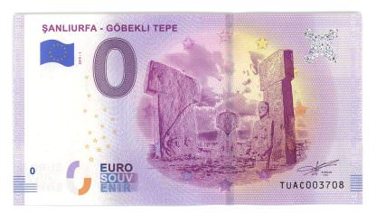 z- 0.- Euro  Göbeklitepe *Fantazi çil banknot *SATILDI - OUT OF STOCK