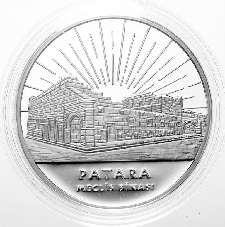 ANTIK KENTLER SERISI NO.13 PATARA 2019 DARPHANE HATIRA GÜMÜŞ Sertifikasız
