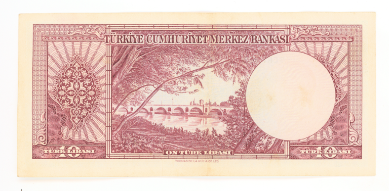 5. Emisyon 10 Lira 1952-1966 Pick#157a VF - 5. Emisyon 2. Tertip *çt banknot