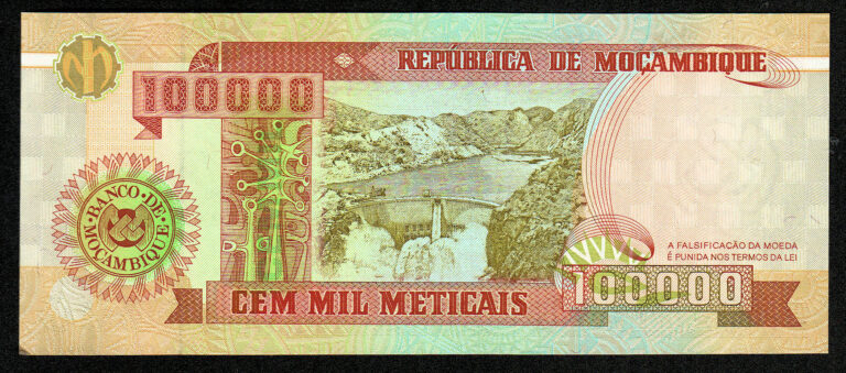 Moçambique Mozambik 100 000 Meticais UNC - Görsel 2