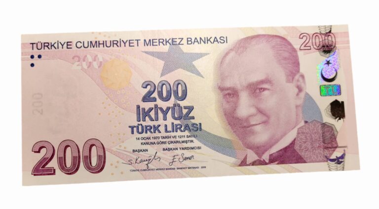 9.EMİSYON 200 TL SERİ E885566588 UNC - çil - Görsel 2
