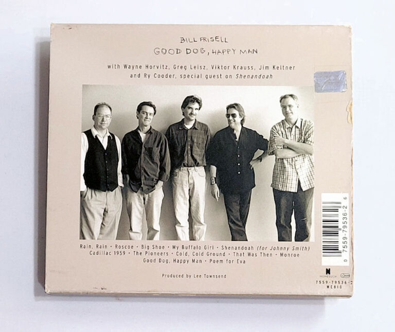 BILL FRISELL good dog happy man JAZZ CD (iyi durumda) - Görsel 2