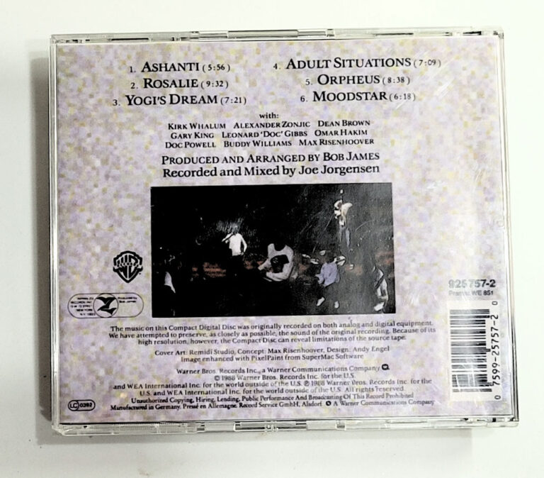 BOB JAMES Ivory coast - JAZZ CD - Görsel 2