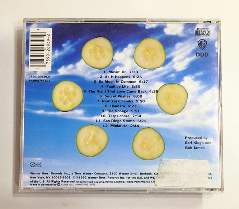 BOB JAMES / EARL KLUGH cool - JAZZ CD - Görsel 2
