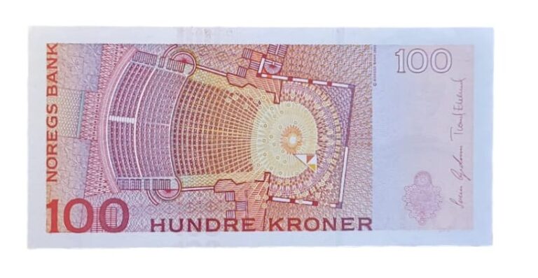 NORWAY NORVEÇ 2006 YILI 100 KRON ÇİL - Görsel 2