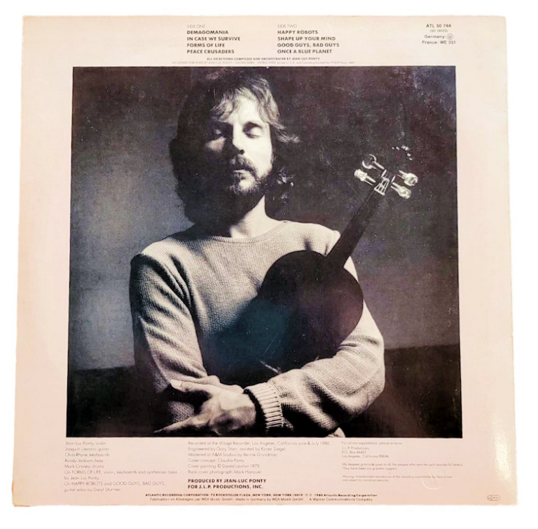 JEAN LUC PONTY - Civilized Evil- Printed in Germany 8/8 SATILDI - Görsel 2