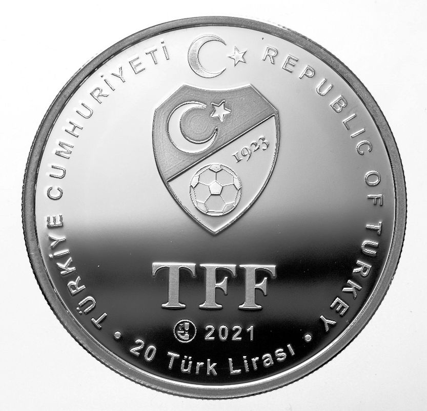 BEŞİKTAŞ LIG ŞAMPIYONLUĞU GÜMÜŞ HATIRA PARASI SERTIFIKALI