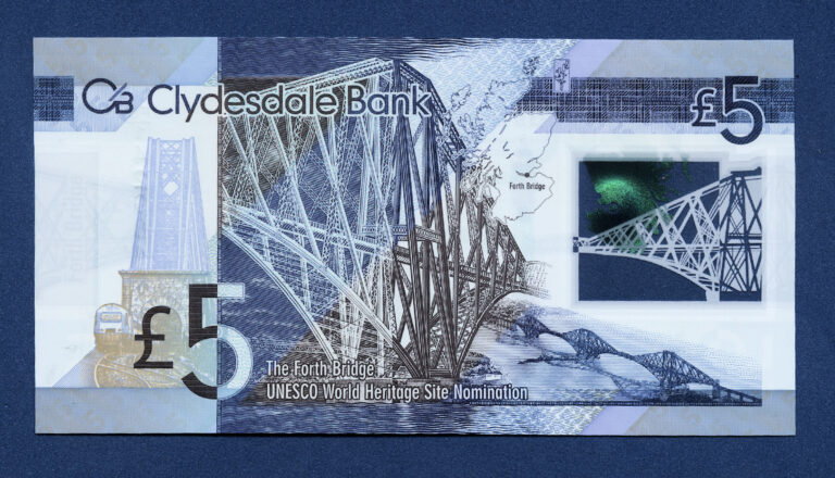 Iskoçya SCOTLAND  5 POUND 2015 UNC