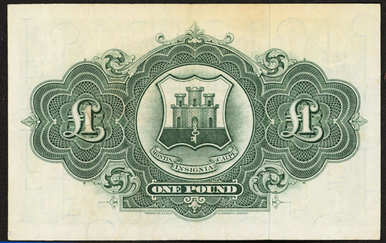 Gibraltar 1 Pounds 1971 *VF - Görsel 2