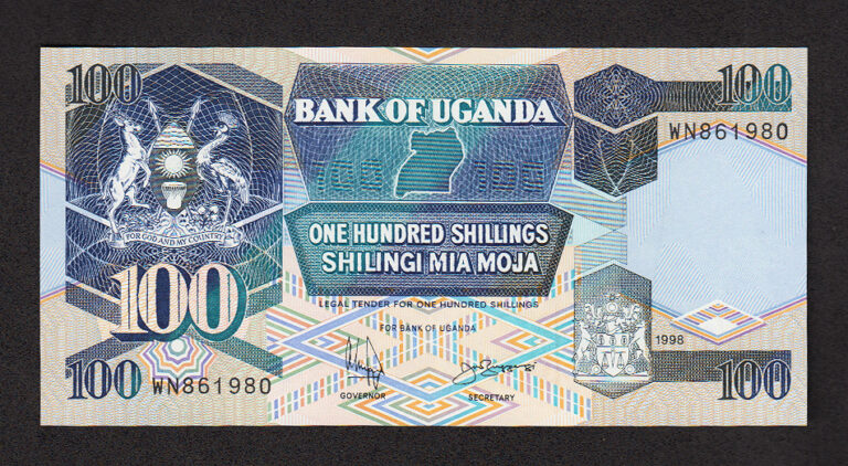 UGANDA 100 Shillings 1998 - UNC *çil