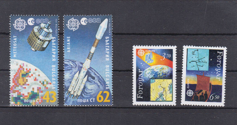 Bulgaria & Färoer CEPT 1991 *Year of the communication **MNH