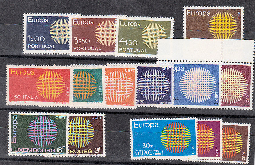 Europa CEPT 1970 Mint **MNH