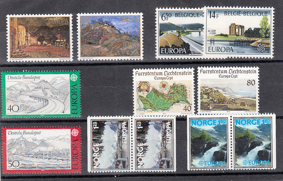 Europa CEPT Big Stamps Lot #03 Mint **MNH
