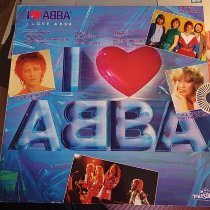 ABBA - I Love ABBA 1983 Almanya Baskı K_8.5 * P_8.5