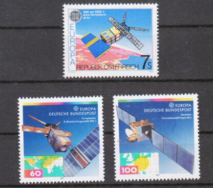 CEPT 1991 Deutschland Österreich Mint **MNH