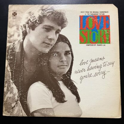 LOVE STORY Plak:8 Kapak:7,5 Usa Baskı *SATILDI - OUT OF STOCK SATILDI