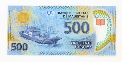 Mauritania 500 Ouguiya 2017 Pick#25a UNC