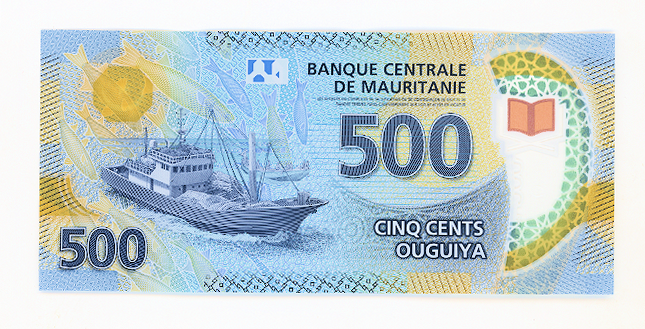 Mauritania 500 Ouguiya 2017 Pick#25a UNC