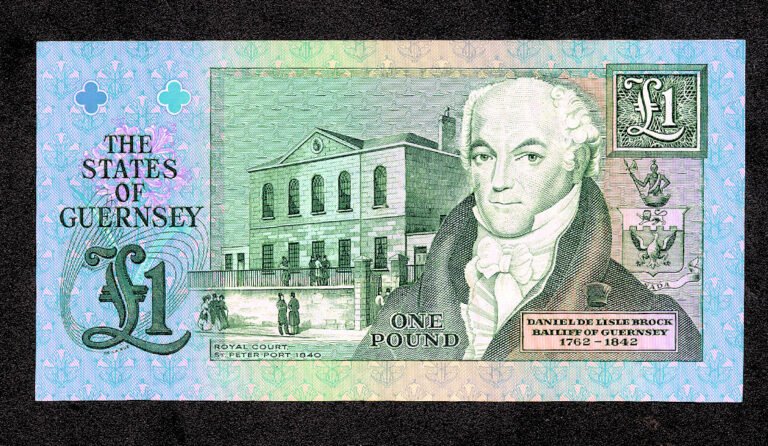 GUERNSEY 1 Pounds Pick * 49 UNC *çil - Görsel 2