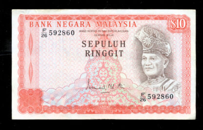MALAYSIA 10 $ - VF
