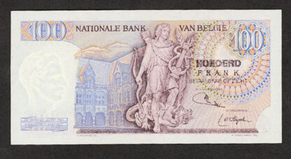 BELGIUM Belçika 100 Francs 1962-75 ççt - EF