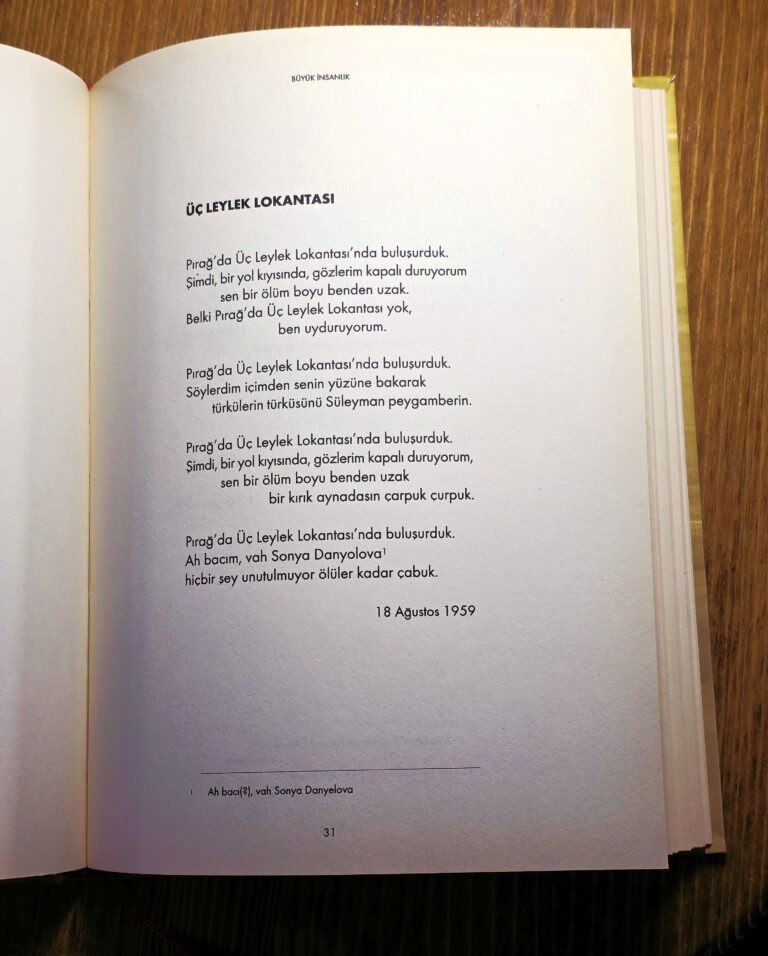 Nazım Hikmet Büyük insanlık Kitap ve CD kendi sesinden, harika kondisyonda - Görsel 5