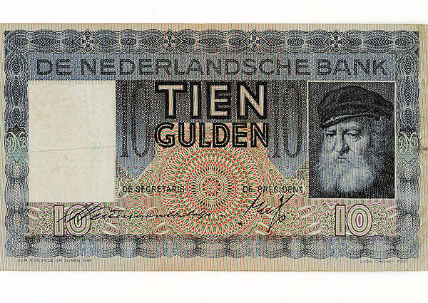 HOLLAND HOLLANDA 1938 YILI 10 GULDEN ÇT(++) VF++