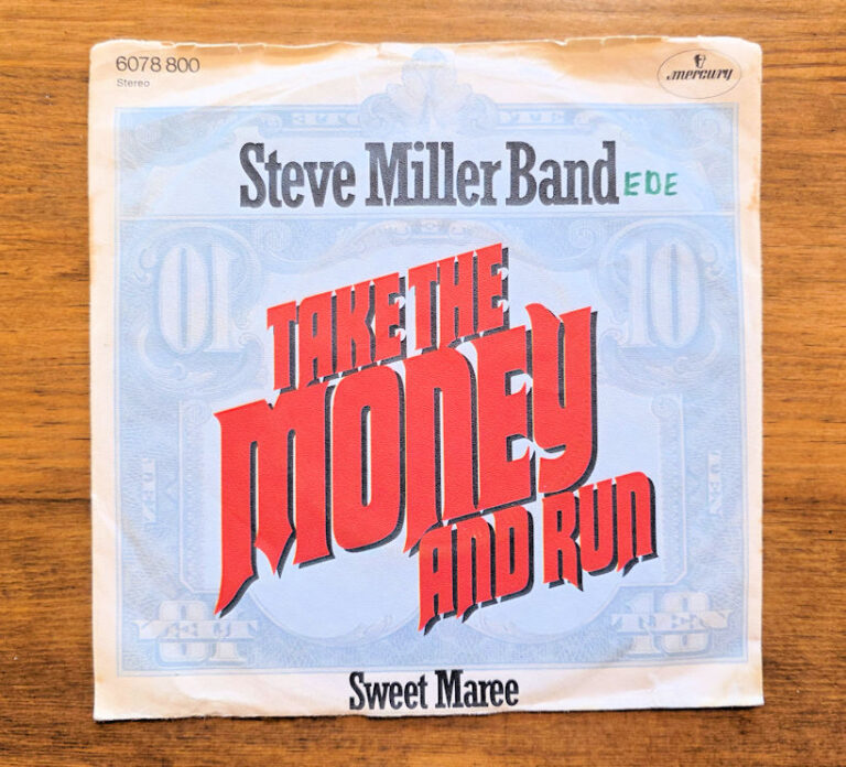 STEVE MILLER BAND Take the money and run *45 lik. - Görsel 2