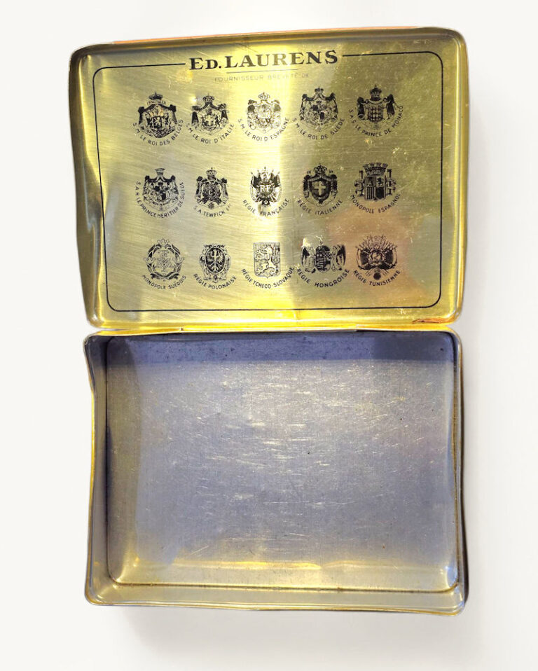 PRINCE de MONACO 100 Cigaretten Metallblech Tin - Görsel 2