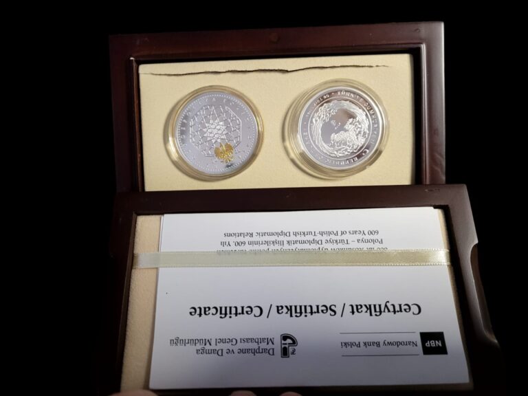 POLONYA ile dostluk kutulu takım 2 adet 31.1 Gr. 0.925 gümüş sertifikalı - Görsel 3