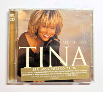 TINA TURNER all the best (Double CD ve Kapak iyi durumda)