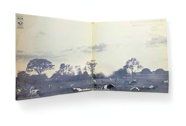 PINK FLOYD Atom heart mother – 1970 Printed in Germany (Kapak kartonunda dalgalanmalar var) - Görsel 3