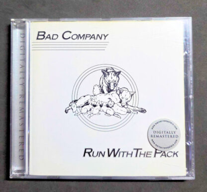 BAD COMPANY Run with the pack (CD ve Kapak iyi durumda)