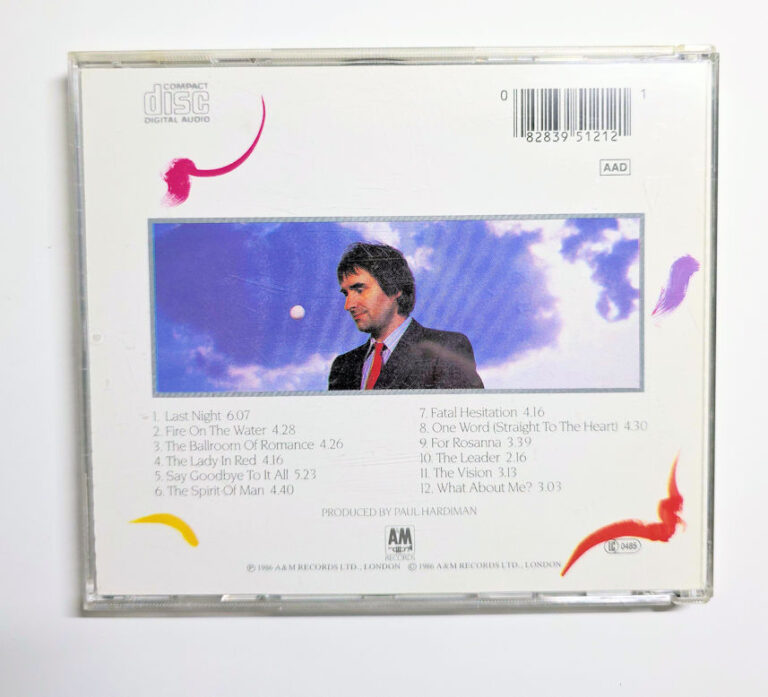 CHRIS DE BURGH into the light  (CD ve Kapak iyi durumda) - Görsel 2