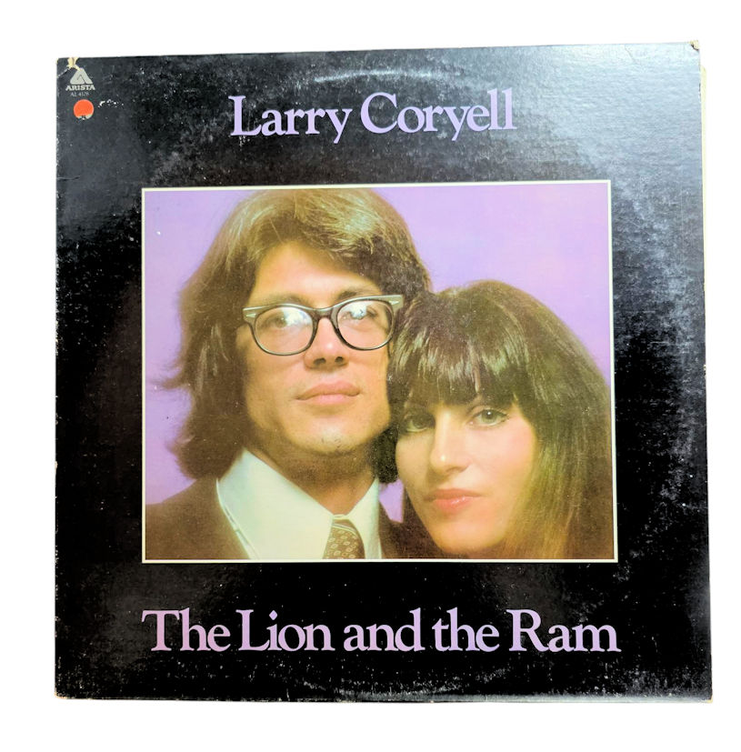 LARRY CORYELL the lion and the ram 1976 Arista Records 1976  – Printed in USA Plak 8 / Kapak 8