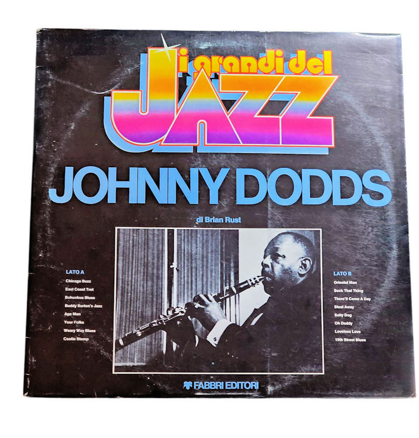 JOHNNY DODDS – Printed in Italy Plak 7,5 / Kapak 7,5